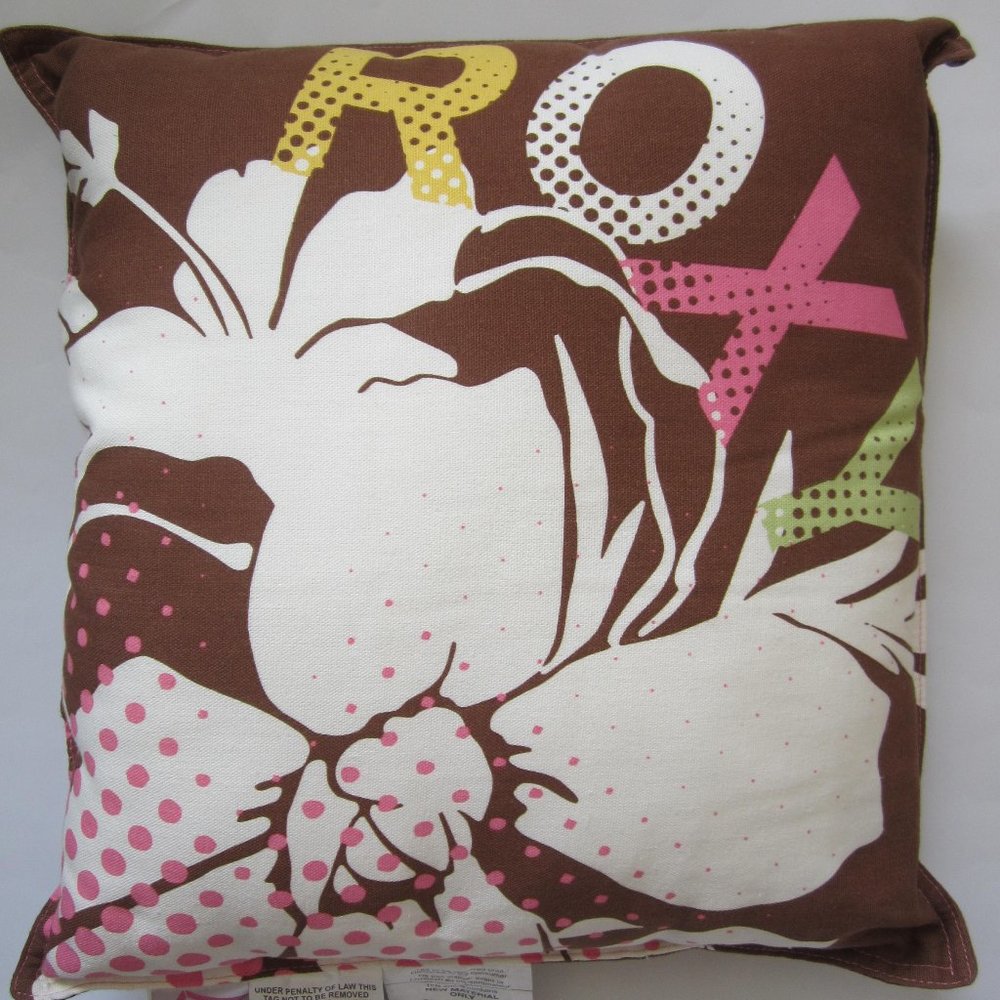 Roxy Flower Decorative Pillow Cushion Home Room